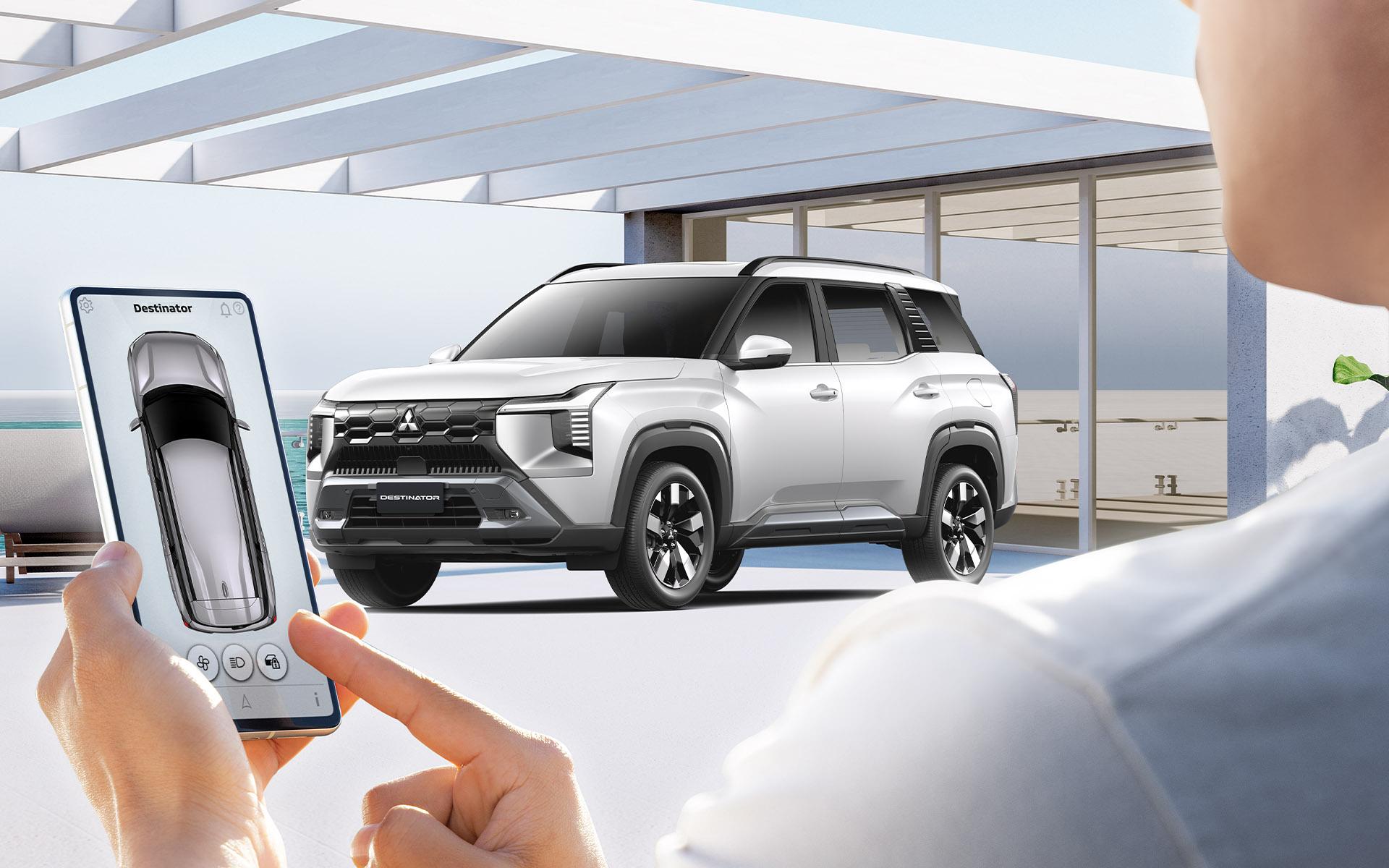 Hệ thống kết nối thông minh My MITSUBISHI CONNECT